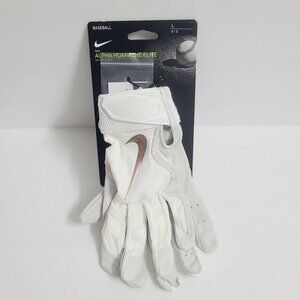 Nike Alpha Huarache Elite Baseball Batting Gloves N1000128143 Size L